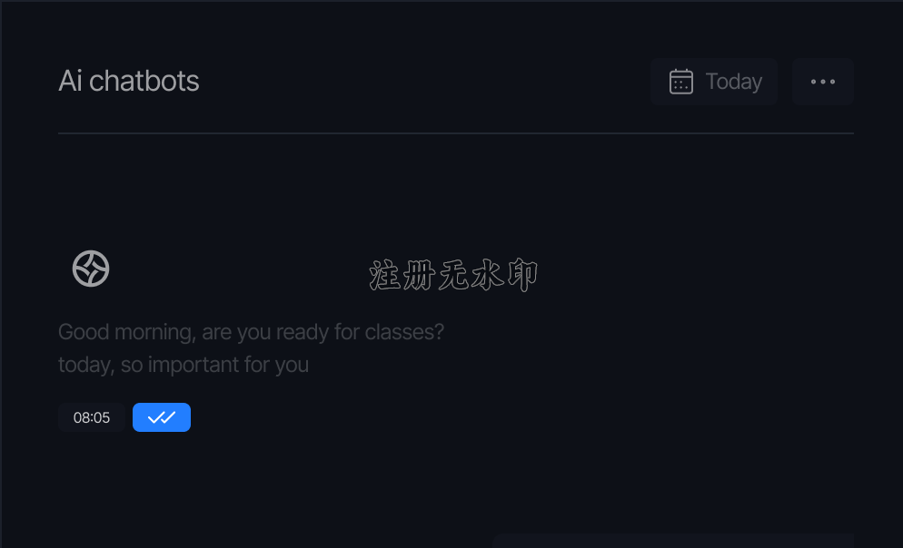 AI chatbot and voice assistants interface showing conversational AI technology
