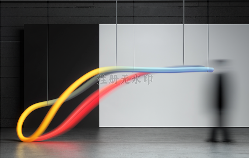 Modern office with colorful dashboard lines for Finance dashboard